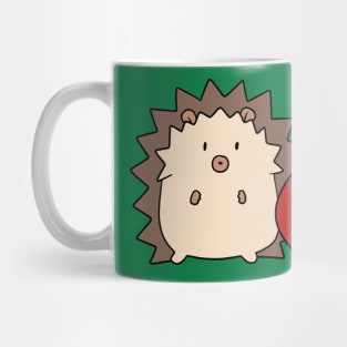 Hedgehog and Apple Mug